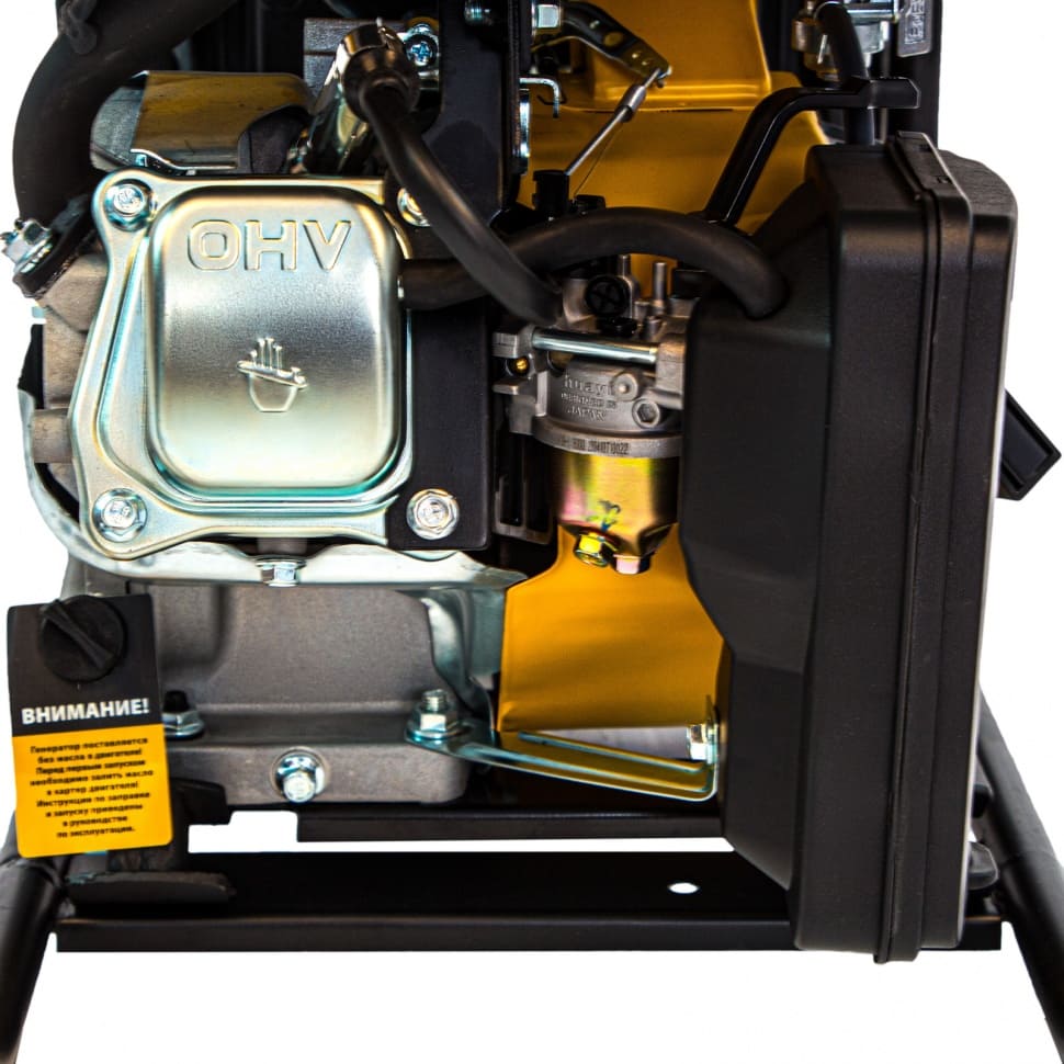 Генератор инверторный DENZEL GT-2500iF (230В, макс.2,5кВт, ном.2,2кВт, 5л, ручной старт)