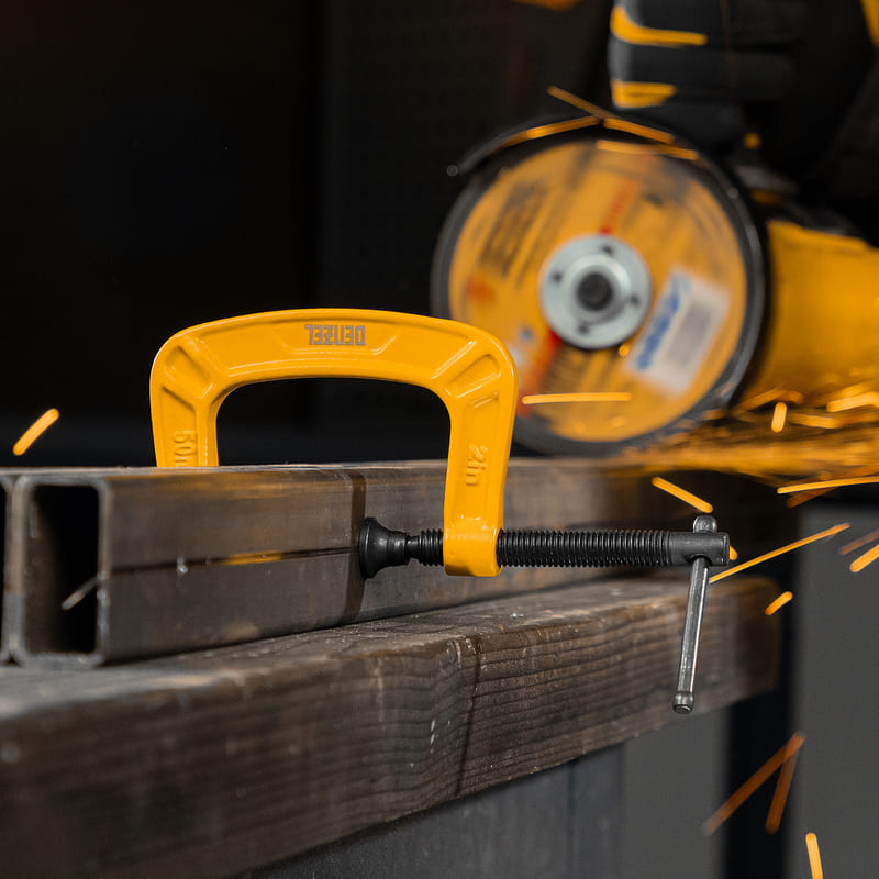 Струбцина DENZEL G-образная, 50мм