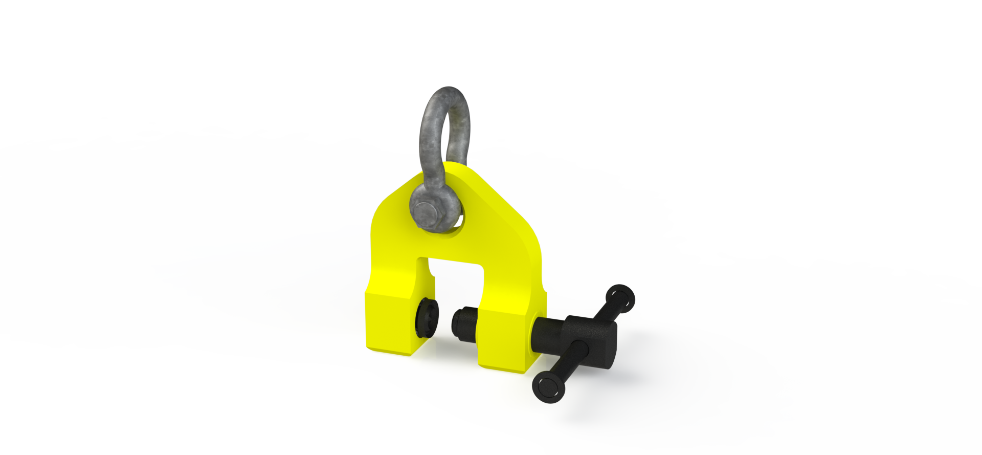 Захват струбцинный вертикальный ZSV (г/п 1,5 т, лист 0-35мм)