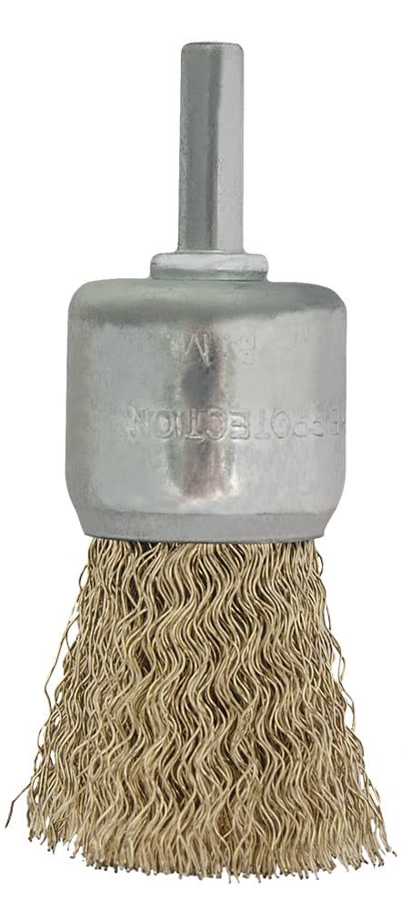 Кордщетка для дрели ПРАКТИКА кистеобразная мягкая 30мм