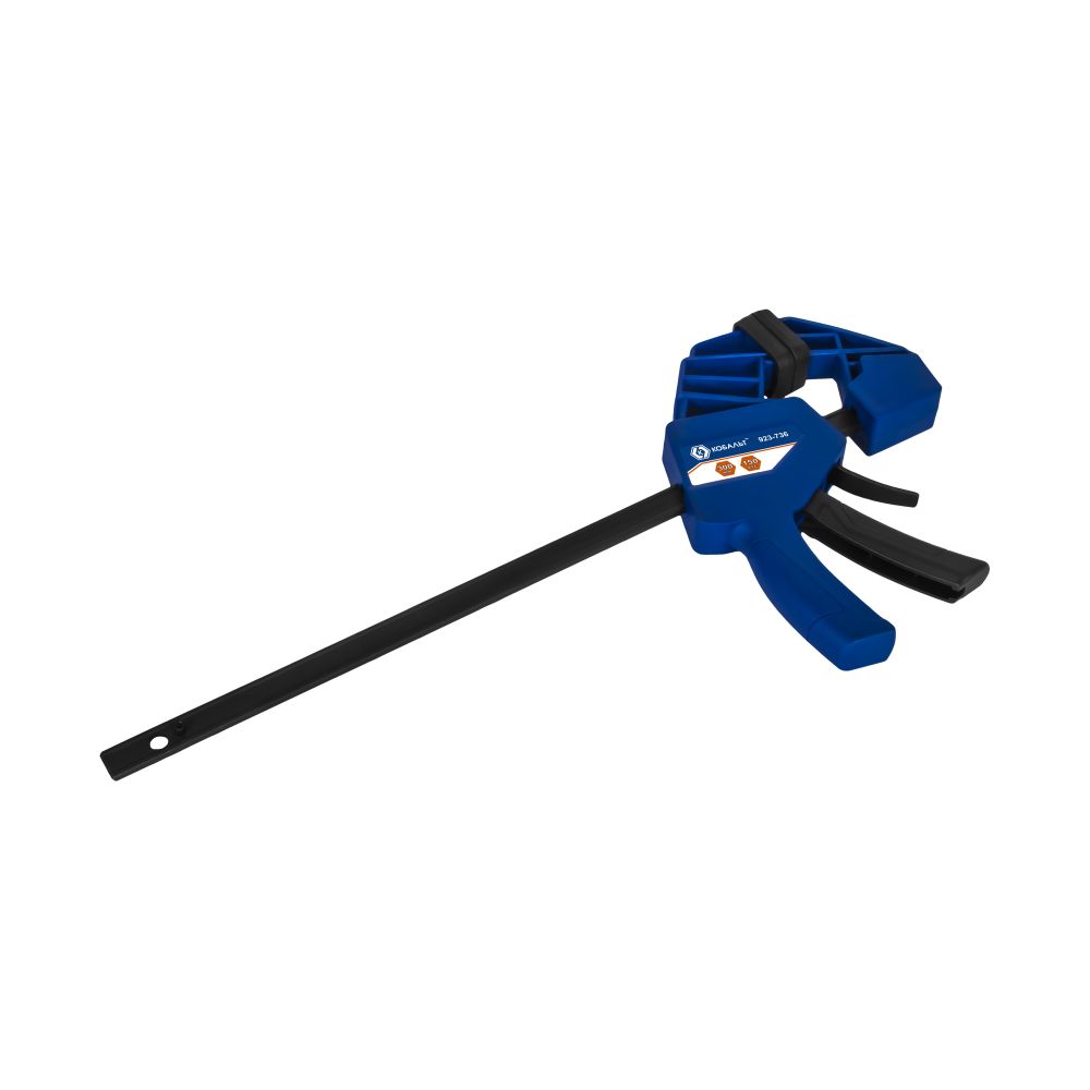 Струбцина КОБАЛЬТ пистолетная, быстрозажимная, усиленная, 300мм, СИЛА ЗАЖИМА 150 КГC