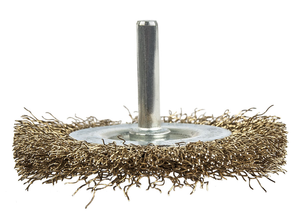 Кордщетка для дрели ПРАКТИКА радиальная мягкая 75мм