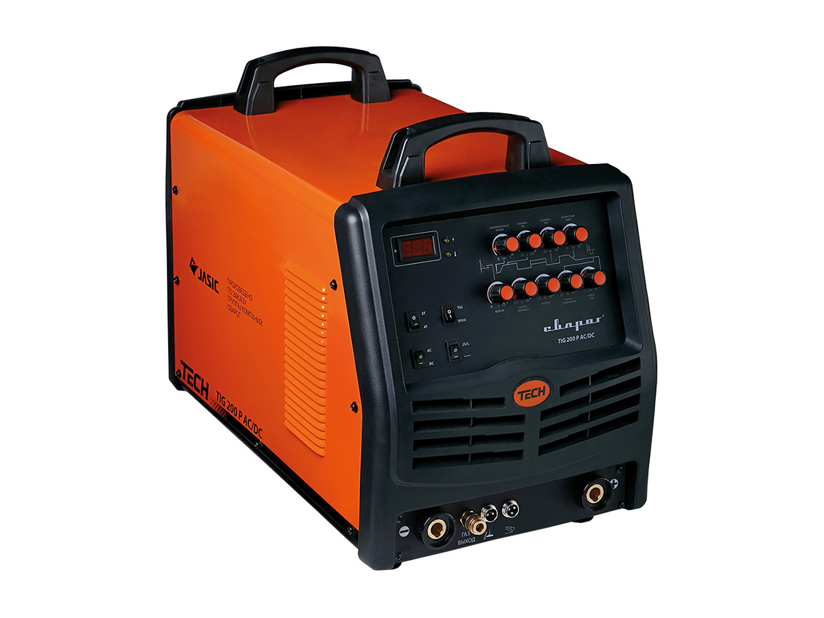Инверторный аппарат для аргонодуговой сварки TECH TIG 200 P AC/DC E101 / СВАРОГ