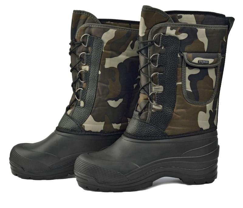 Сапоги комбинированные Милитари-Плюс (-40С) КМФ в ассортименте (в уп.12пар)