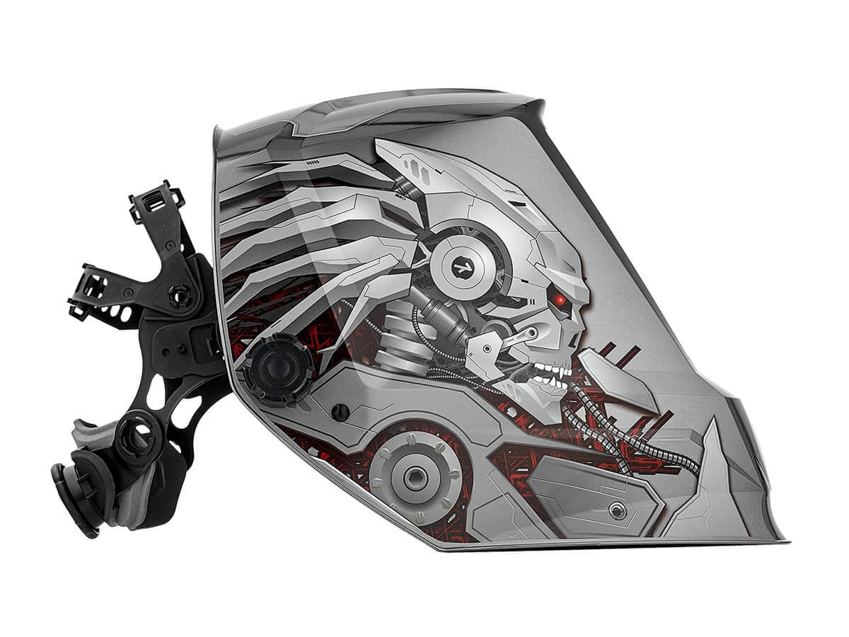 Маска сварщика (СВАРОГ) TECH C50I ХИЩНИК TRUE COLOR PLUS