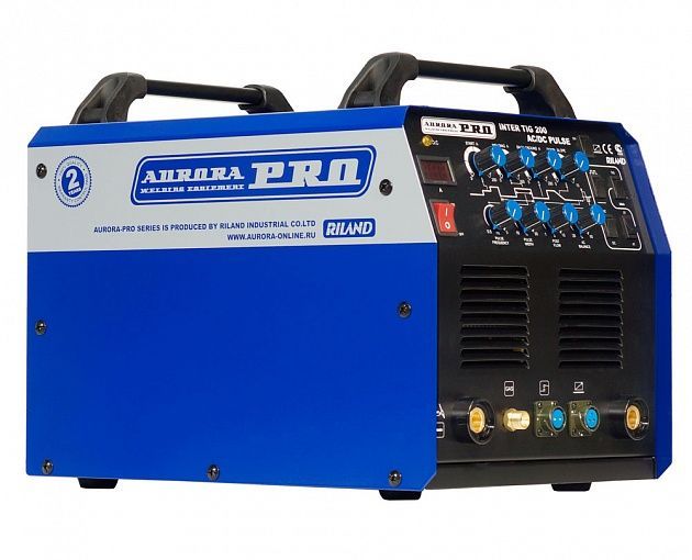 Инверторный аппарат для аргонодуговой сварки TIG INTER 200 AC/DC PULSE / AuroraPRO