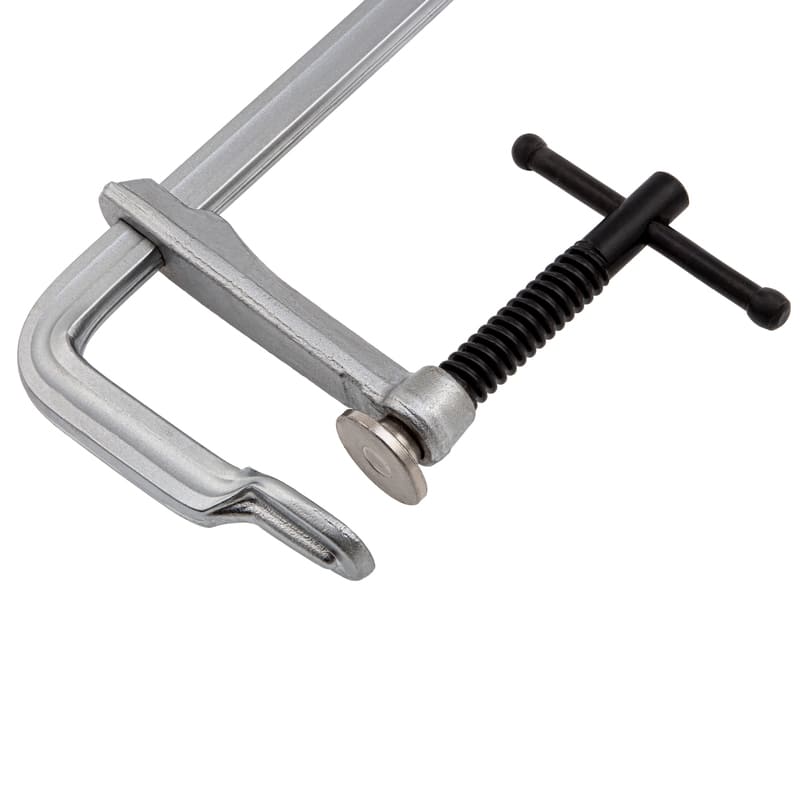 Струбцина F-образная DENZEL 100 х 400мм, кованая