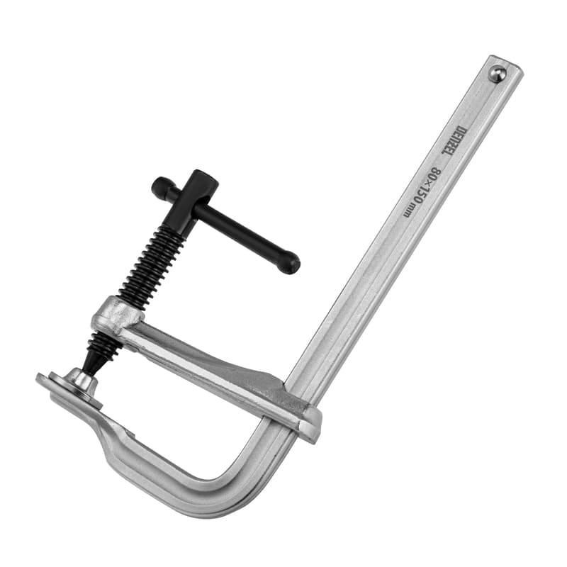 Струбцина F-образная DENZEL 80 х 150мм, кованая