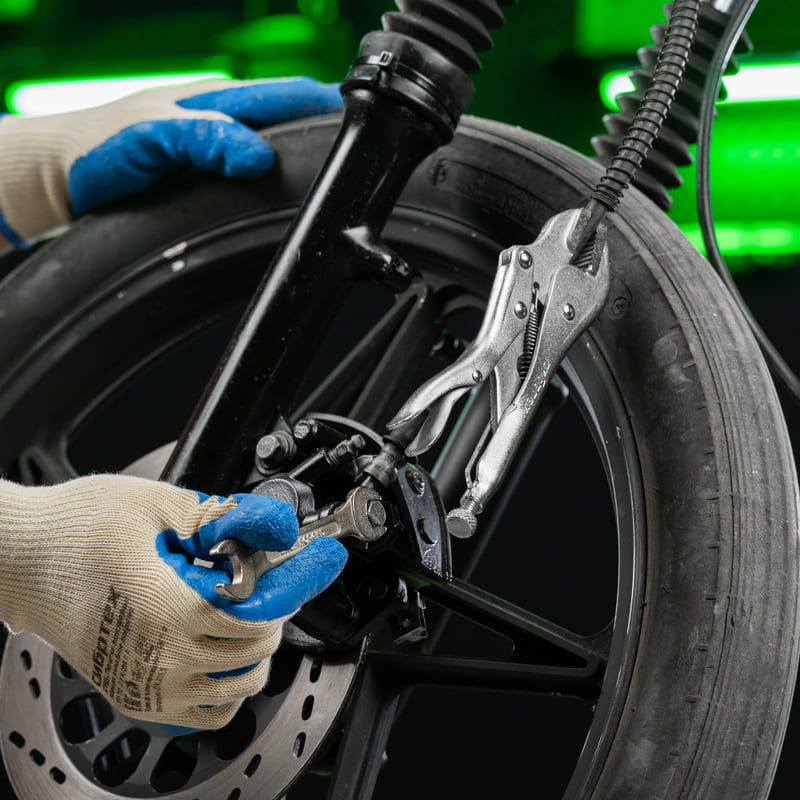 Зажим ручной СИБРТЕХ, плоские губки, с фиксатором, 180мм