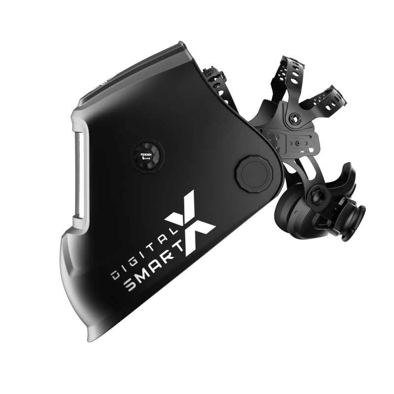 Маска сварщика START DIGITAL X SMART (хамелеон, чёрная, 1/1/1/1, синергетическое управление, 2хCR2450) 