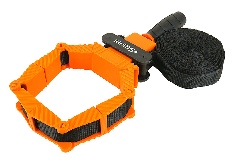 Струбцина ременная Sturm!, нейлоновая лента, ударопрочный пластик