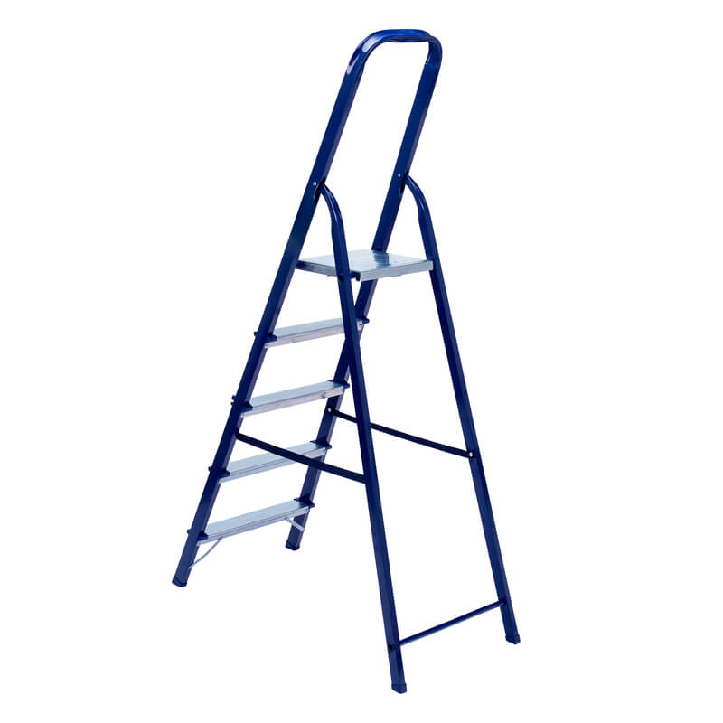 Лестница-стремянка СИБРТЕХ, число ступеней 5, стальная