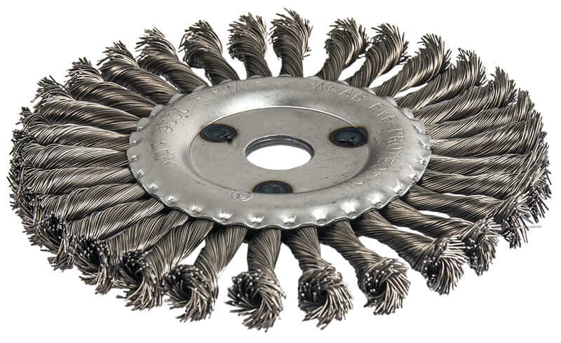 Кордщетка для УШМ ПРАКТИКА прямая радиальная витая 178мм х 22мм