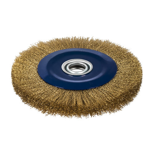 Кордщетка для точил ПРАКТИКА 250мм мягкая, переходники 1/2", 5/8", 3/4", 7/8", 1"