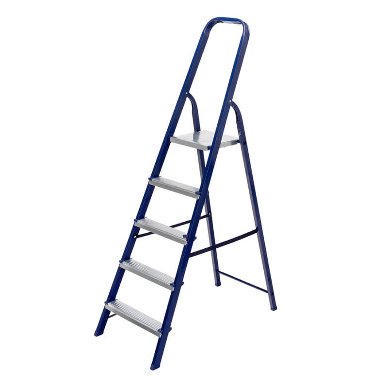 Лестница-стремянка СИБРТЕХ, число ступеней 5, стальная