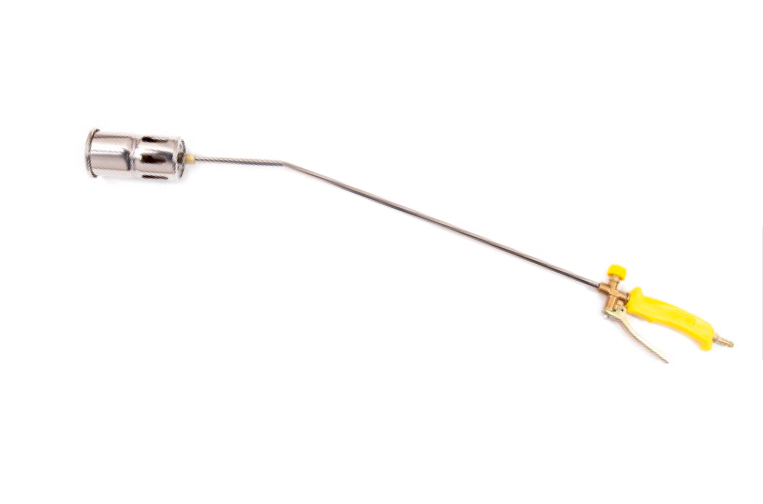 Горелка (WELD) газовоздушная ГВР-60-88 (W-60-88) (L=880мм, TURBO, рычажная)