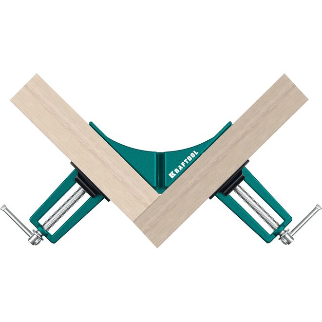 Струбцина угловая KRAFTOOL HCC-8, алюминиевый корпус