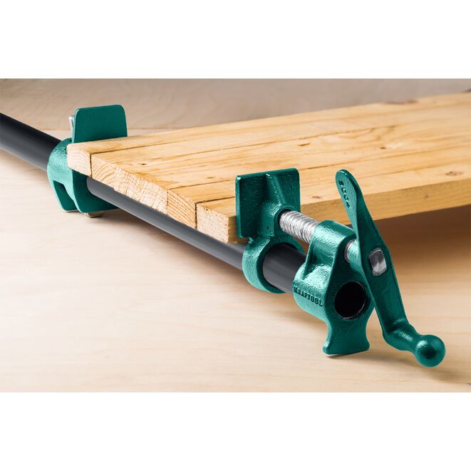 Струбцина KRAFTOOL PC-34, трубная 3/4", усилие до 600кгс