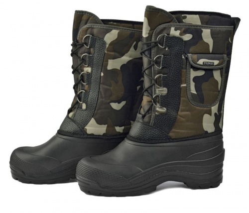 Сапоги комбинированные Милитари-Плюс (-40С) КМФ в ассортименте (в уп.12пар)