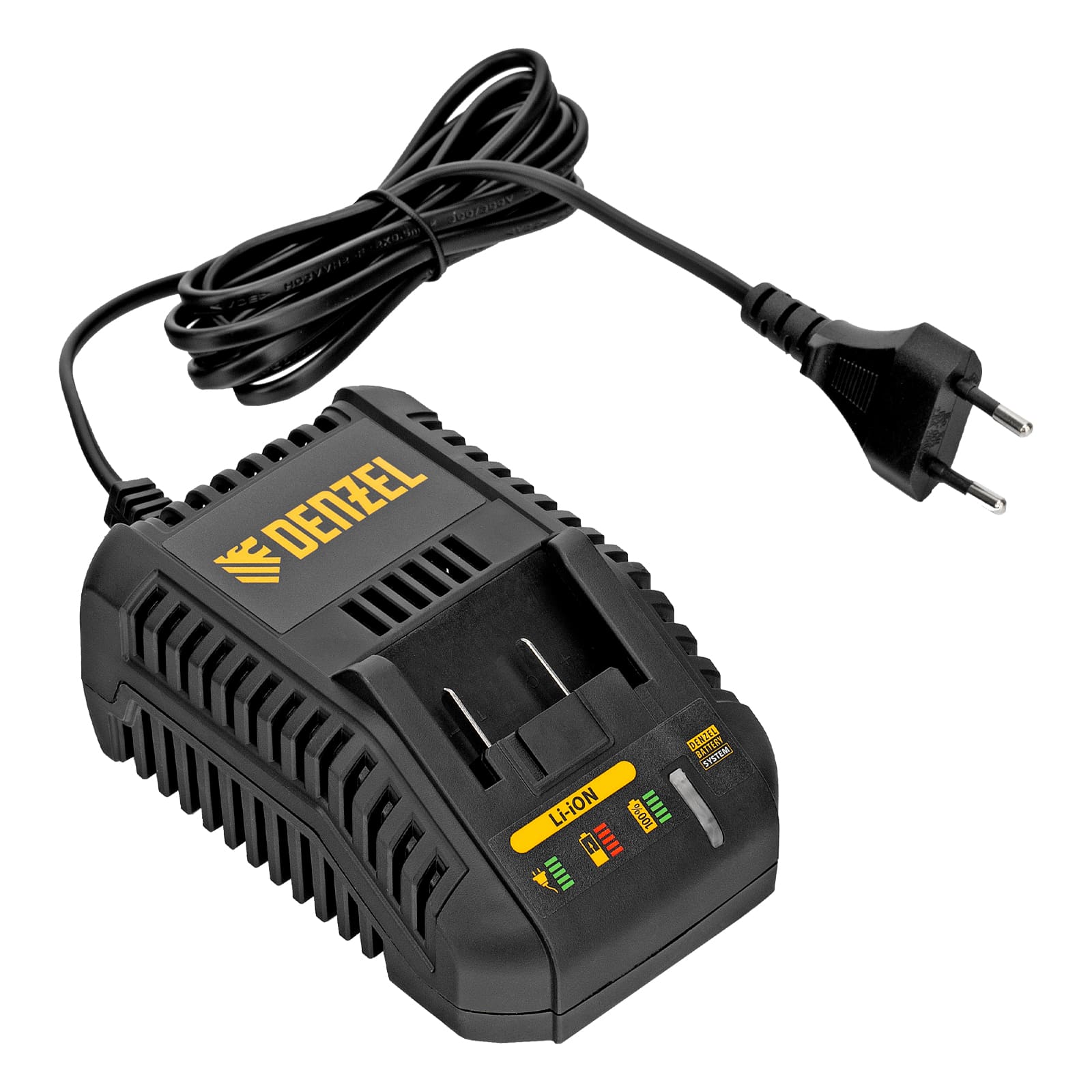 Аккумуляторная дрель-шуруповерт DENZEL CIDB-IB-18-02 (аккум. система Denzel Battery System 18V, бесщёточная, ударная)
