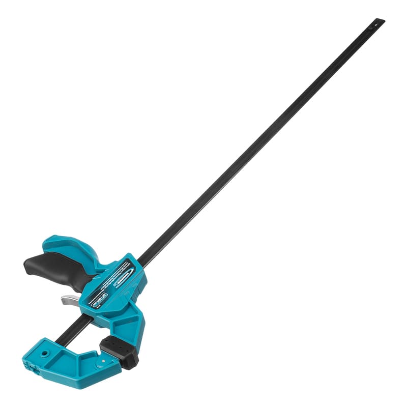 Струбцина GROSS реечная быстрозажимная 600мм (24"), пистолетного типа, пошаговый механизм, пластиковый корпус