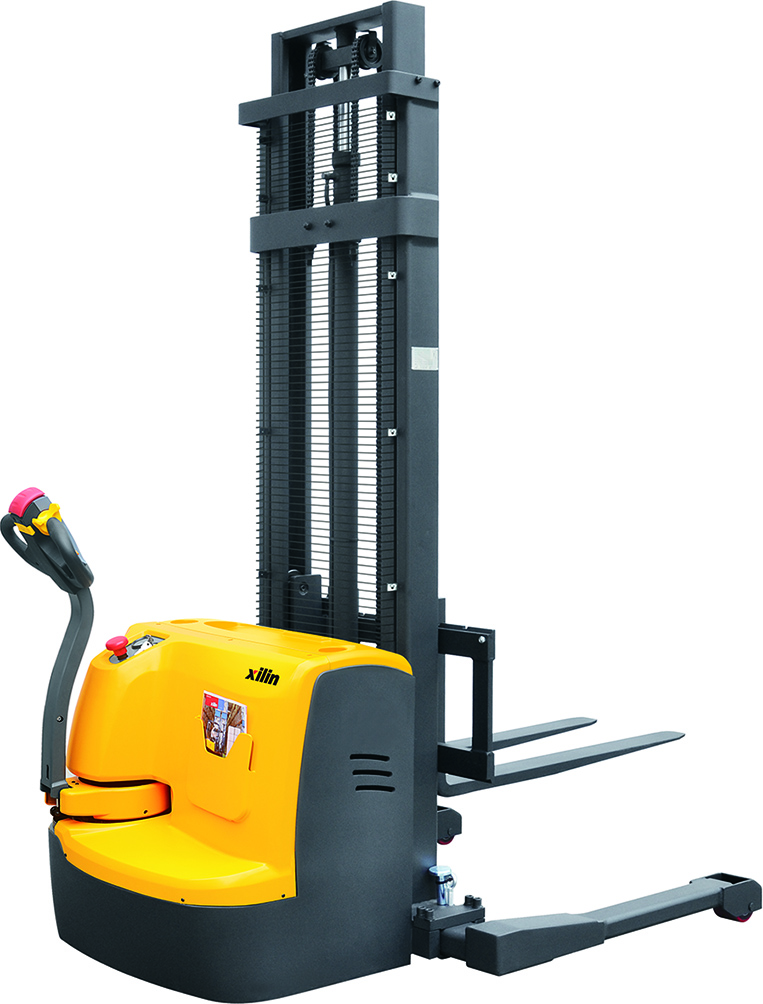 Штабелер самоходный 1,5 т 5,6 м XILIN CTDR15-III  24/200 В/Ач раздвижные вилы и опоры