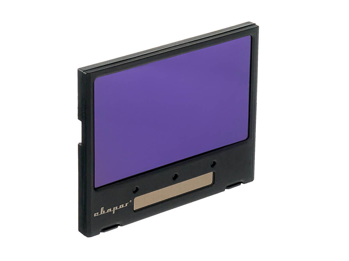 Маска сварщика (СВАРОГ) TECH SPARX M TRUE COLOR PLUS (100*60) (чёрный-оранжевый)