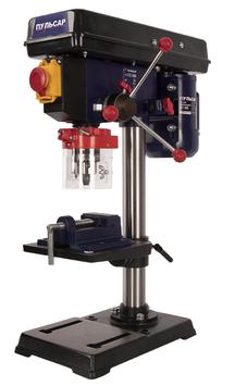 Станок сверлильный ПУЛЬСАР СС 500 (500Вт, 16мм, 9 скоростей, 280-2350 об/мин, коробка, 20 кг) + тиски