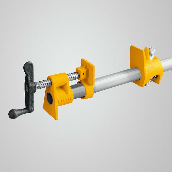 Струбцина STAYER, трубная 3/4", усилие до 300кгс