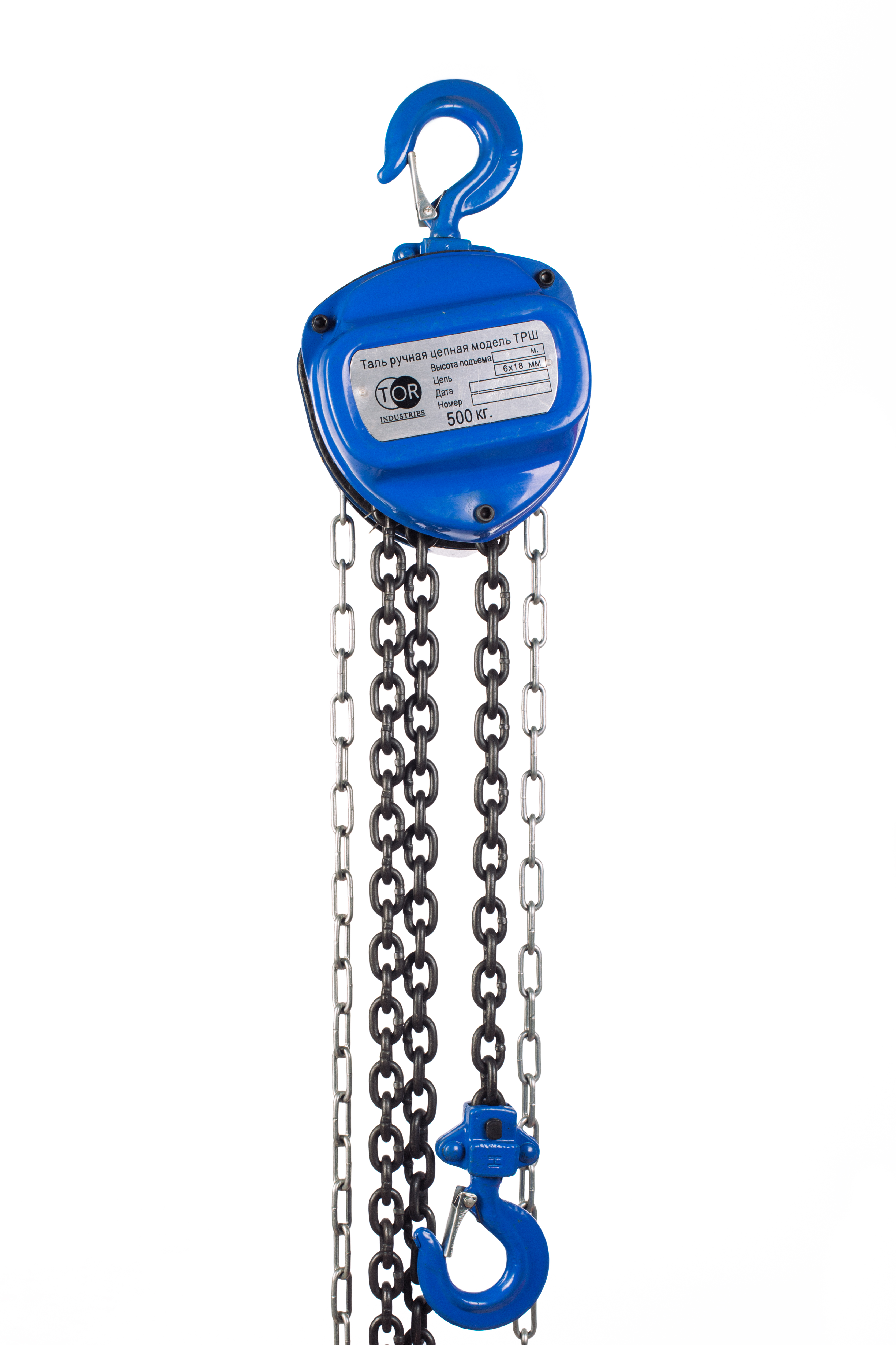 Таль ручная шестеренная TOR ТРШ C 0,5ТХ6М