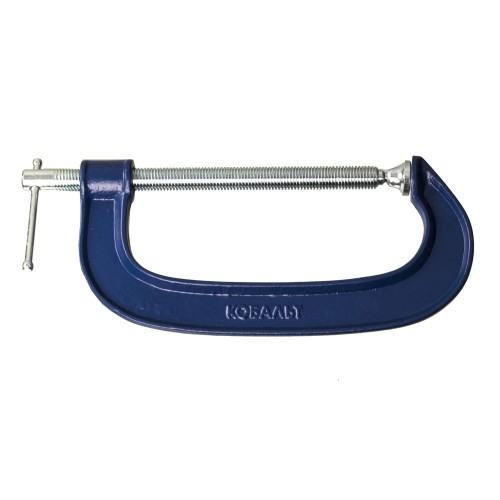Струбцина КОБАЛЬТ G-образная, 200мм, усилие 1100кгс