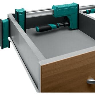 Струбцина F-образная KRAFTOOL Grand-600/750, корпусная, сжатие/распор, 95 x 600/750мм, усилие 600кгс