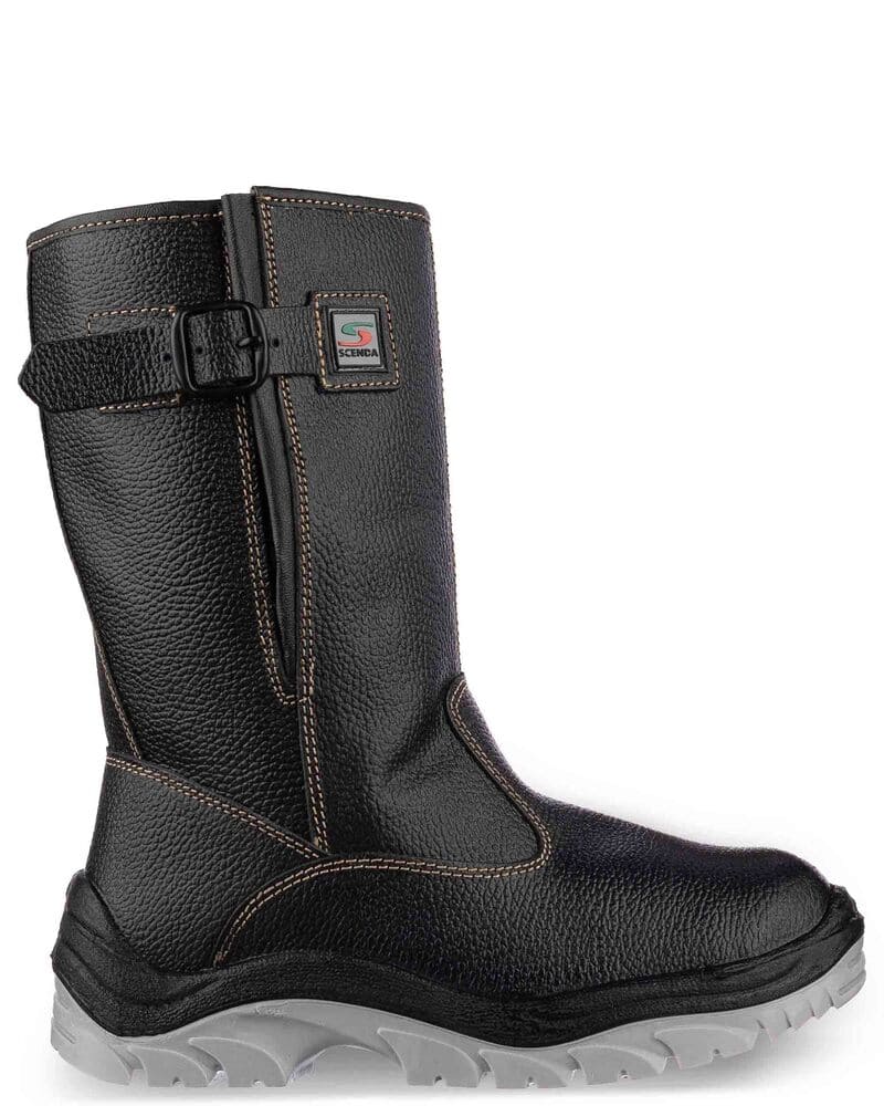 Сапоги кожаные утепленные БЕРГЕН ПУ/ТПУ