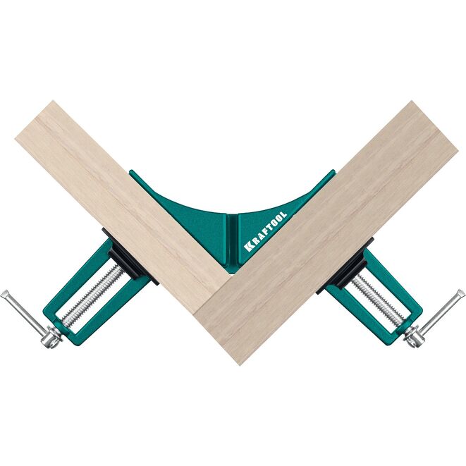 Струбцина угловая KRAFTOOL HCC-8, алюминиевый корпус