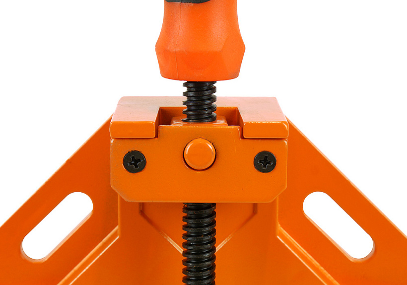 Струбцина угловая Sturm!, 2 х 70мм, алюминиевый корпус, усилие 80кгс