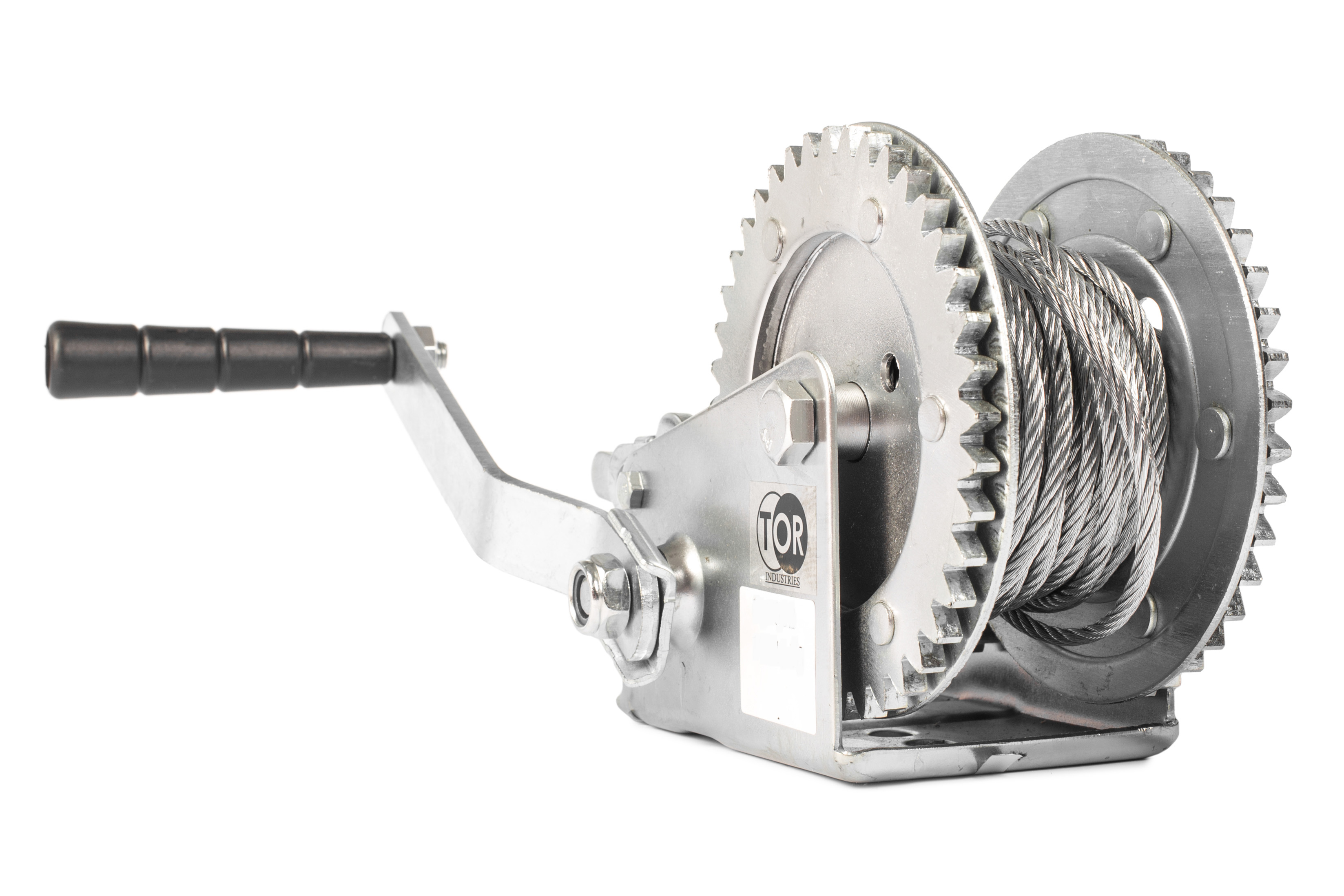 Лебедка ручная TOR ЛН-2500 (LHW) г/п 1,0 т длина троса 10 м (серия G)