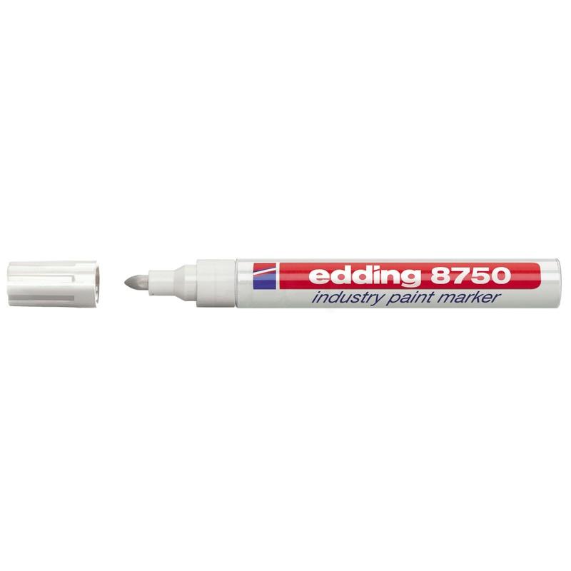 Маркер EDDING E-8750 белый 4мм