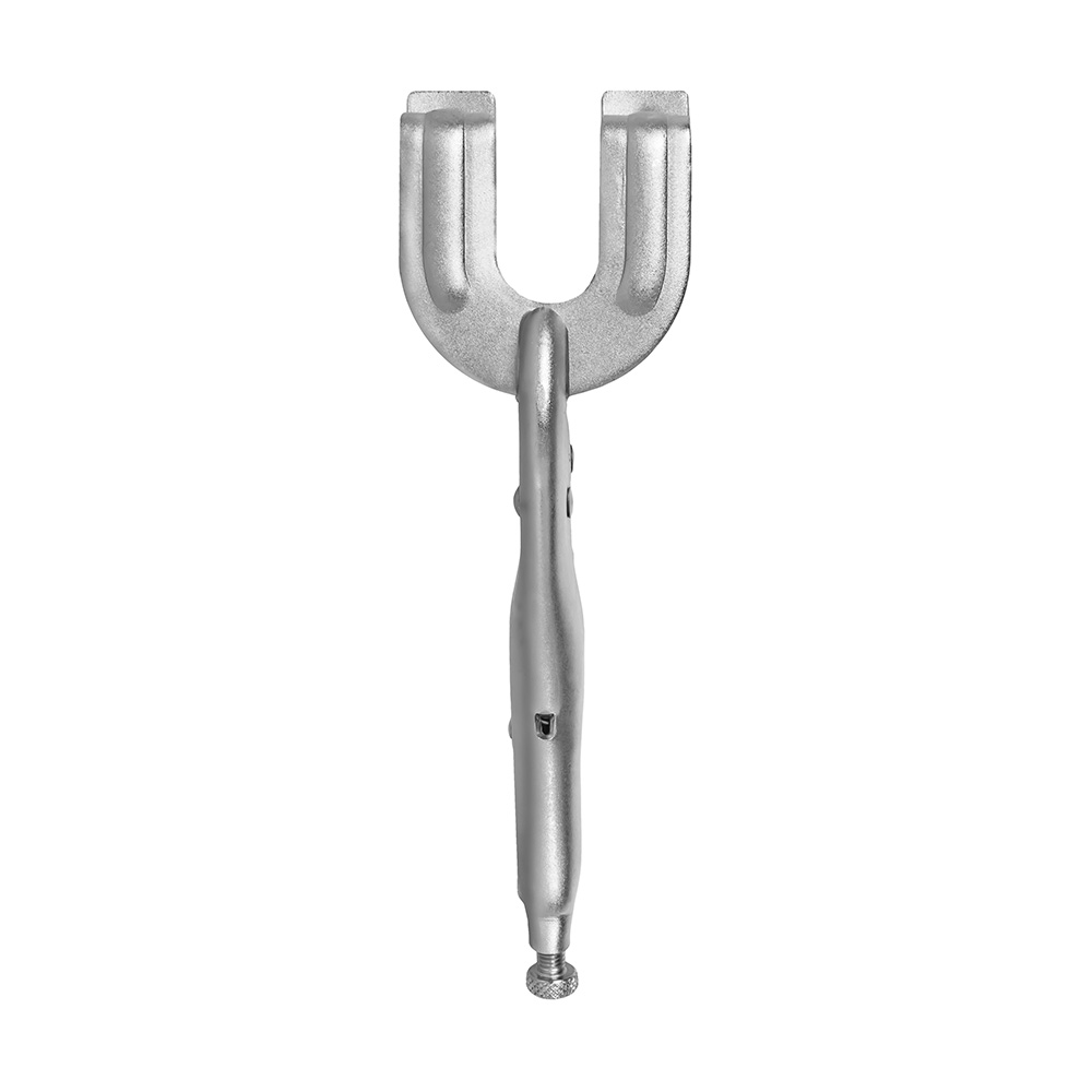 Зажим ручной КОБАЛЬТ, для сварочных работ, с фиксатором, CrV, 250мм