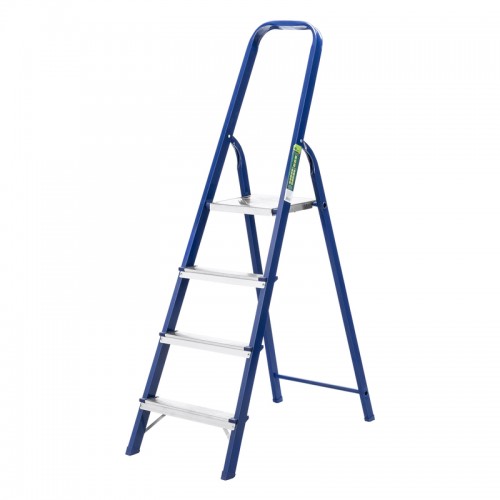 Лестница-стремянка СИБРТЕХ, число ступеней 4, стальная