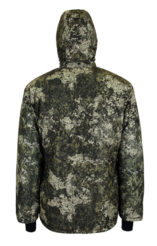 Костюм мужской "Tauren" зимний, куртка/полукомбинезон, ткань/подклада: Alova Premium/Fleece, камуфляж "Тундра"