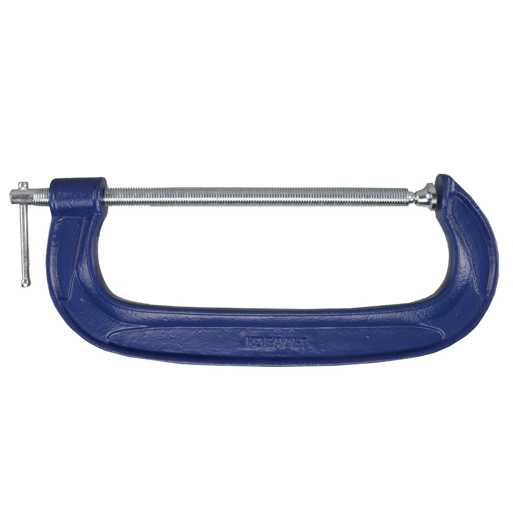 Струбцина КОБАЛЬТ G-образная, 300мм, усилие 1200кгс