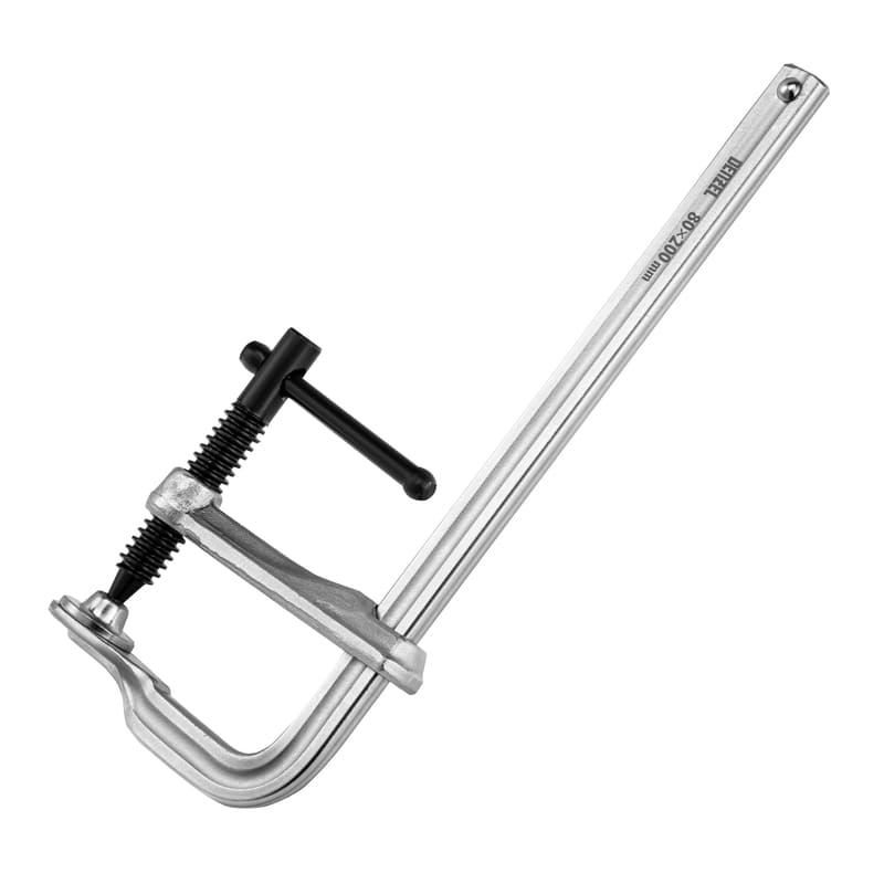 Струбцина F-образная DENZEL 80 х 200мм, кованая