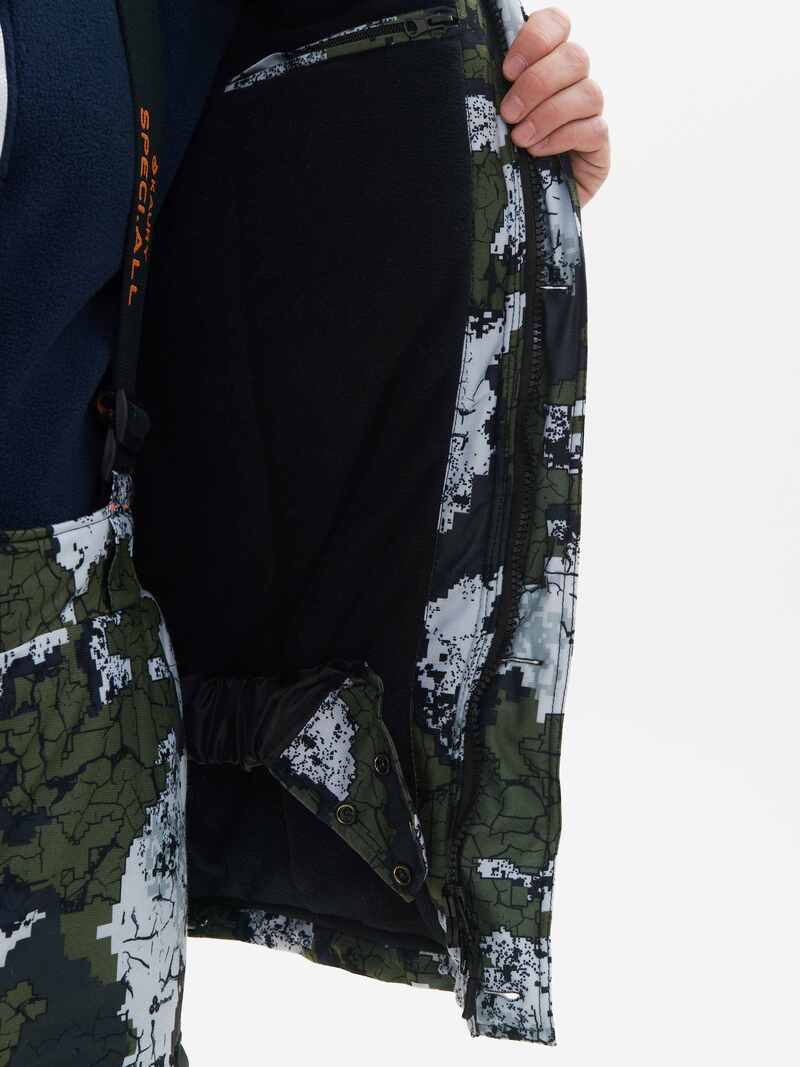 Костюм мужской зимний КЗ-01 СНЕЖНЫЙ БАРС (SPECI.ALL) камуфляж