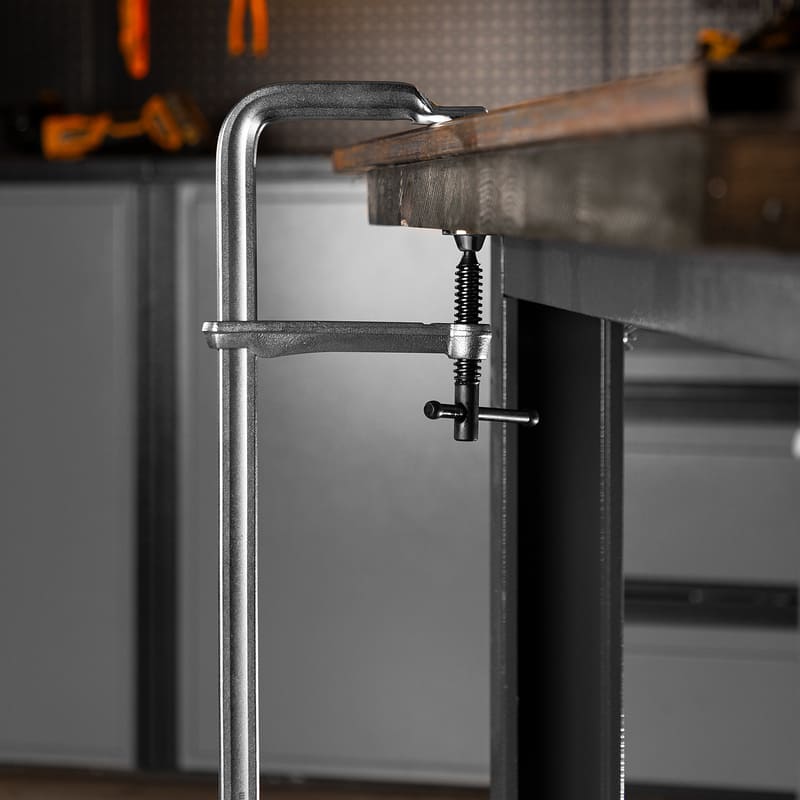 Струбцина F-образная DENZEL 80 х 400мм, кованая