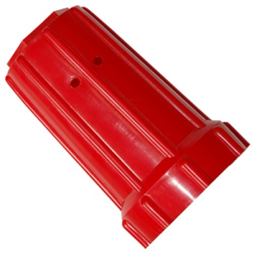 Колпак универсальный усиленный (пластик, красный)