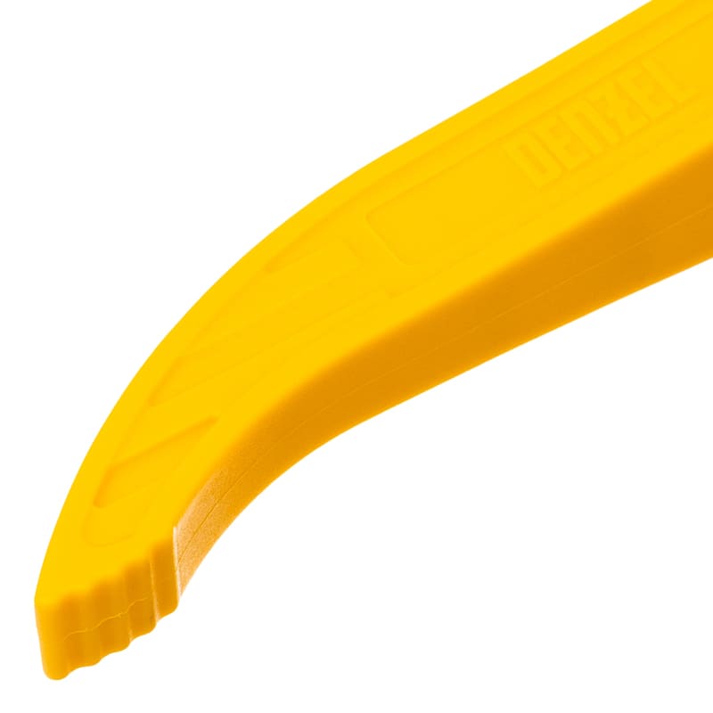 Струбцина DENZEL клещеобразная, удлиненная, 50 х 80мм, двухкомпонентные рукоятки