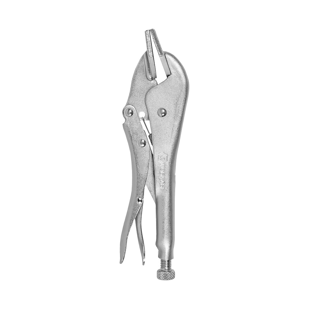 Зажим ручной КОБАЛЬТ, для листового металла, с фиксатором, CrV, 250мм