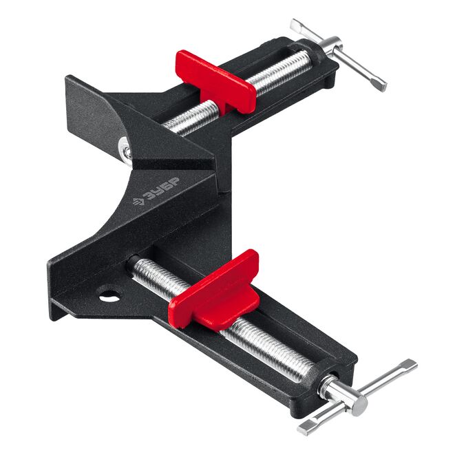 Струбцина угловая ЗУБР У-90, 2 х 73мм, алюминиевый корпус