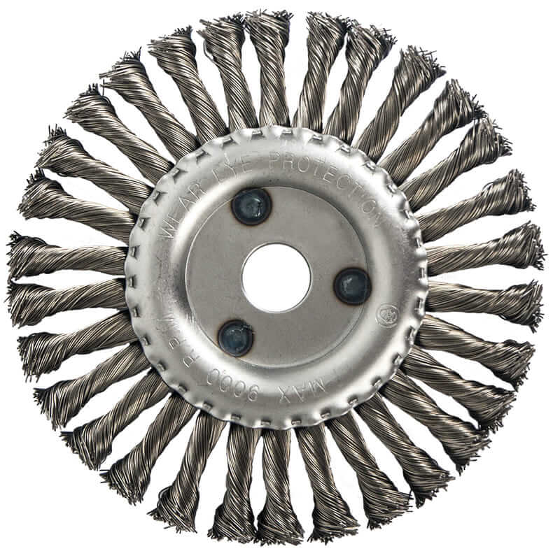 Кордщетка для УШМ ПРАКТИКА прямая радиальная витая 178мм х 22мм