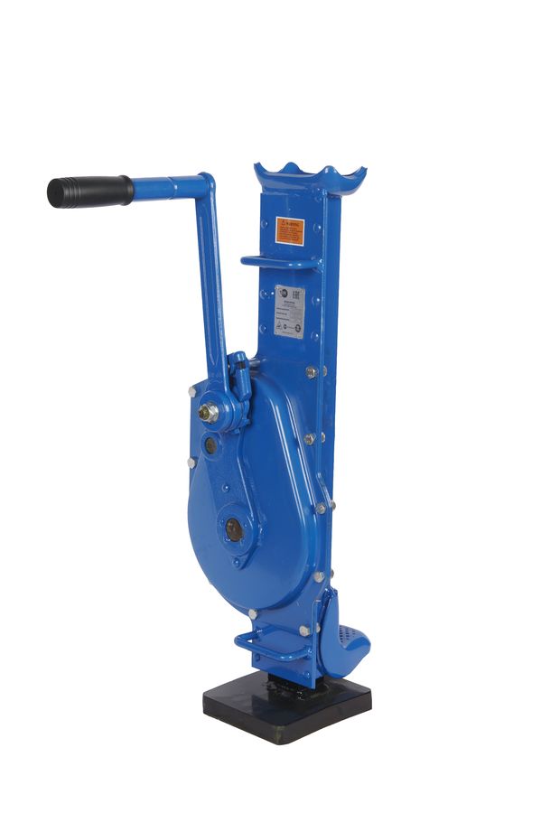 Домкрат реечный TOR ДР 16000 16 т с обрезиненной ручкой